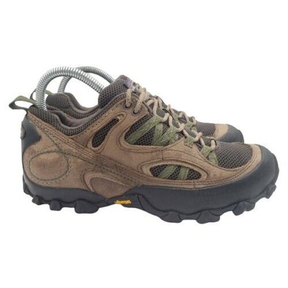 Patagonia Womens Size 7.5 Drifter A/C Gore-Tex Hiking Shoes In Canteen/Green - Picture 3 of 7